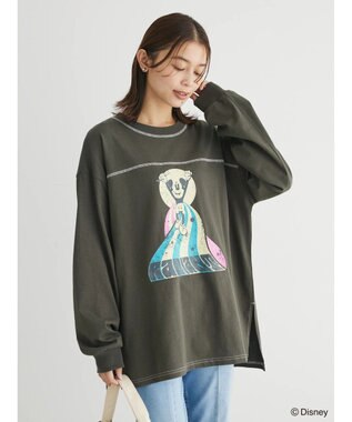 Green Parks Ｄｉｓｎｅｙ／配色ステッチチュニックIII Charcoal Gray