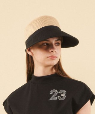 23区GOLF 【WOMEN】ブレードキャップ ブラック系