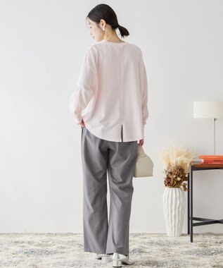 AMERICAN HOLIC ピグメント加工裏毛ルーズプルオーバー Pink