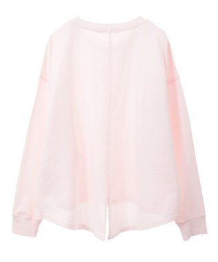 AMERICAN HOLIC ピグメント加工裏毛ルーズプルオーバー Pink
