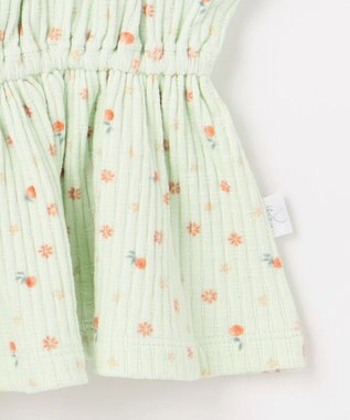 組曲 KIDS 【150-160㎝】 フルーツシャーリングトップス ミント