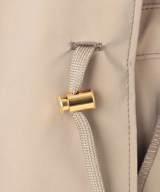 J.PRESS LADIES S 【撥水・洗える】Artirosa テントライン ショート丈 コート モカ系