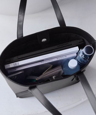 Tiaclasse 【安田美沙子さん　小倉優子さん着用】リボンデザイン通勤バッグ ブラック