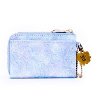 ANNA SUI パピヨン マルチケース ライトブルー