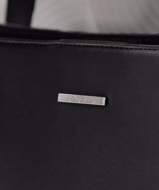 Tiaclasse 【安田美沙子さん　小倉優子さん着用】リボンデザイン通勤バッグ ブラック