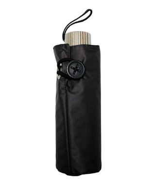 +RING 【遮光率99%以上】【数量限定】レディース向け 晴雨兼用遮光（折傘） BLK T1261 黒