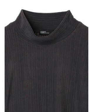 CRAFT STANDARD BOUTIQUE カットコールＭＯＣネックプルオーバー Charcoal Gray