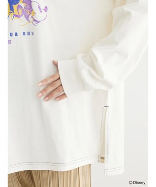 Green Parks Ｄｉｓｎｅｙ／配色ステッチチュニック Ivory