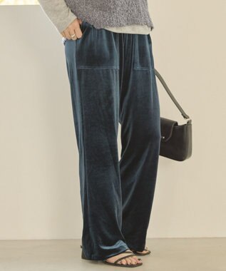 AMERICAN HOLIC ベイカーベロアパンツ
