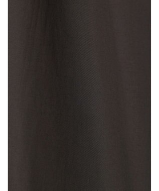 Green Parks ミドル丈シャツワンピースII Charcoal Gray