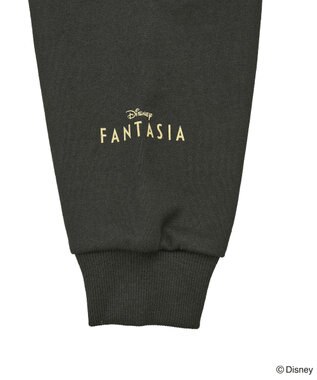 Green Parks ＦＡＮＴＡＳＩＡ／フロッキープリントスウェット Black