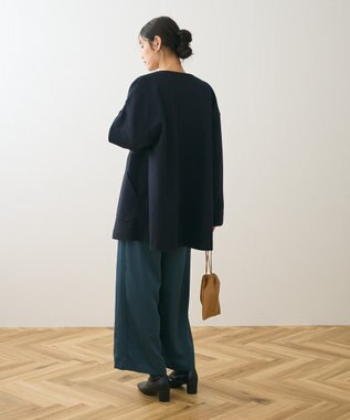 Green Parks フード取り外しハーフコート Dark Navy