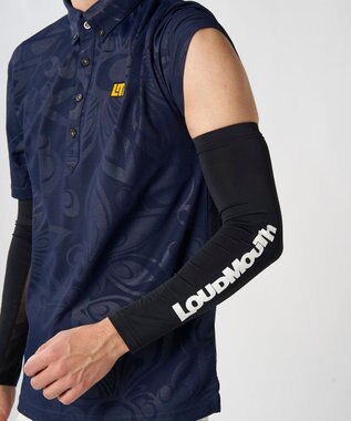 FILA GOLF／marie claire 【LOUDMOUTH】冷感アームカバー Black