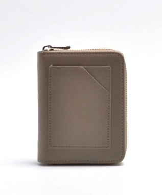 blancle スムースレザー ベローウォレット トープ