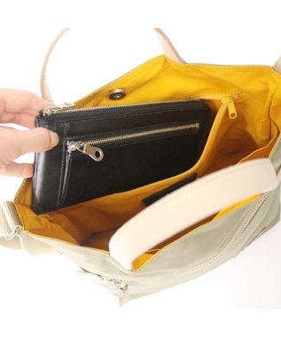 Regalo Felice 【軽量 / 弱撥水 / お散歩バッグにもオススメ】トート / REGALO GYY(サンドグレー×横向き)