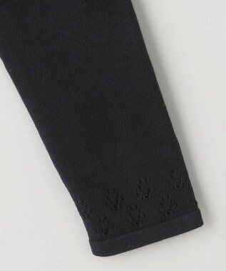 組曲 KIDS 【150-160㎝】レーシー ボレロ ブラック系