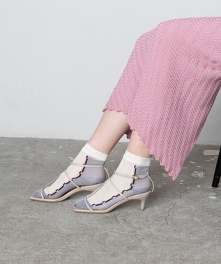 TRICOTE ジグザグスカート 72PINK