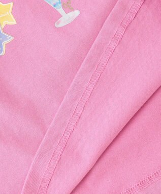 ANY KIDS スイーツ オン・オフショルダー Tシャツ ピンク