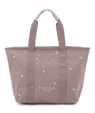 TOCCA 【chayさん着用・WEB＆一部店舗限定】LUCKY SHOWER TRAVELING TOTE トラベルキャンバストート [新色]ライトグレー系
