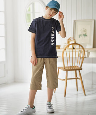 J.PRESS KIDS 【140-170㎝】ブランドロゴ 半袖Tシャツ ネイビー系