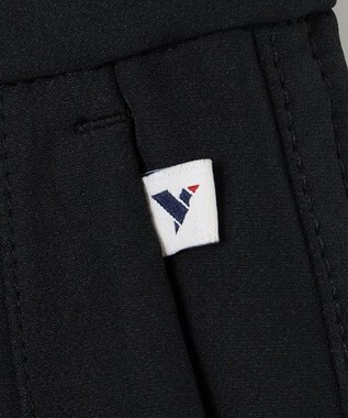 23区GOLF デイリーに着回しやすい定番美脚ボトム【WOMEN】４WAYストレッチ パンツ ブラック系