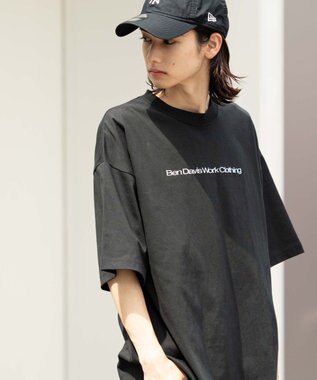 WEGO 【ユニセックス着用ITEM/SMLサイズ展開】別注BENDAVISクールタッチグラフィックT（SS） ブラック
