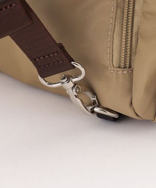 LA BAGAGERIE 【MONICA】ポーチ付き4WAYリュックサック ベージュ