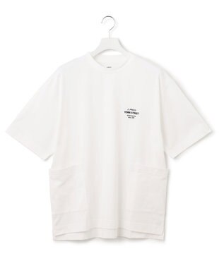 J.PRESS YORK STREET 【UNISEX】ワンポイント腰ポケットTシャツ