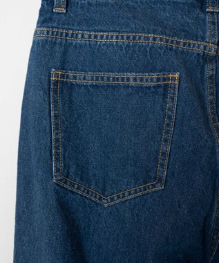 WEGO ヘビークラッシュローライズパンツ デニム中濃色