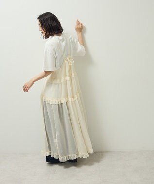 Green Parks ・Ｐｅｔｉｔ　Ｆｌｅｕｒ　シアーティアードキャミワンピ Ivory