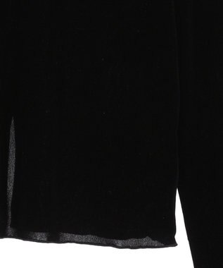 Green Parks シアーベロアプルオーバー Black