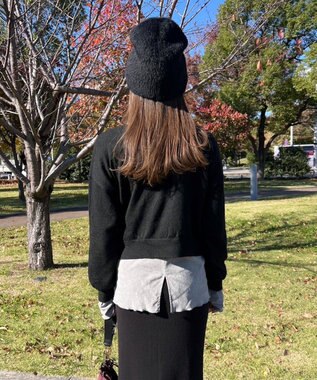 Green Parks シアーベロアプルオーバー Gray