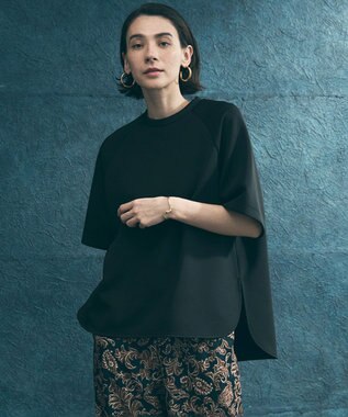 UNFILO L BEAUTY FORM JERSEY light バックZIP プルオーバー