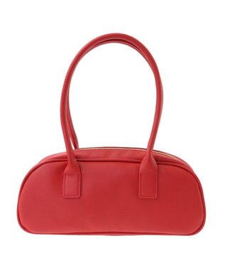 earth music&ecology ワイドボストンバッグ Red