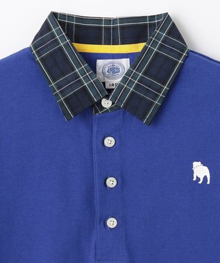 J.PRESS KIDS 【140-170cm】ブル ポロシャツ ロイヤルブルー系