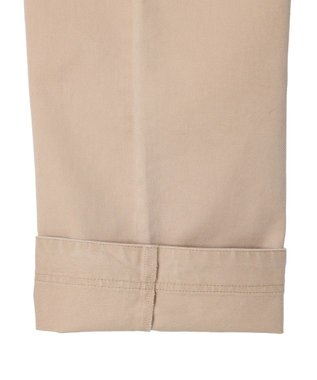 earth music&ecology コットンツイルバギーパンツ Beige