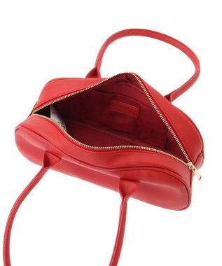 earth music&ecology ワイドボストンバッグ Red