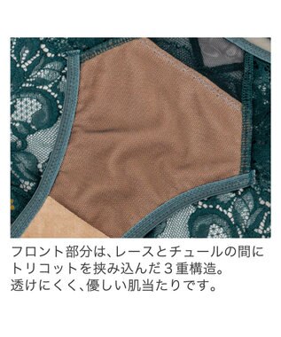 BRADELIS New York 【BRADELIS New York】ナオミスタイルパンティ24A2 ミッドナイトブルー