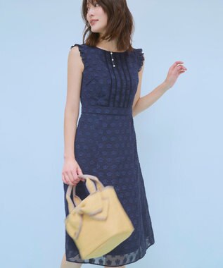 TOCCA BIG RIBBON SUMMER POCHETTE かごバッグ ベージュ系