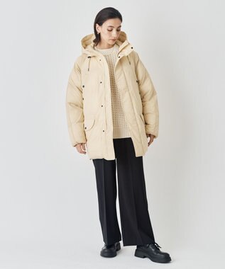 UNFILO MENS 【男女兼用】ウォーム ライトムーブ ミリタリーアウター  [24年秋冬商品] イエロー ベージュ