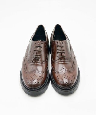 BONTRE 【BONTRE/ボントレ】ウィングチップ厚底シューズ/5107M ダークブラウン