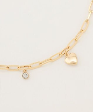 ICB チャームネックレス ゴールド系