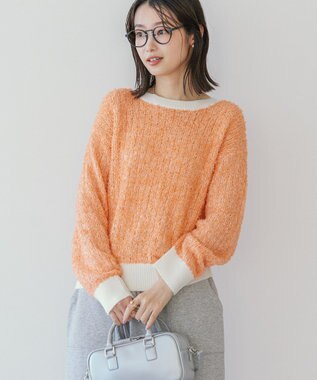 AMERICAN HOLIC テープヤーンプルオーバー Orange