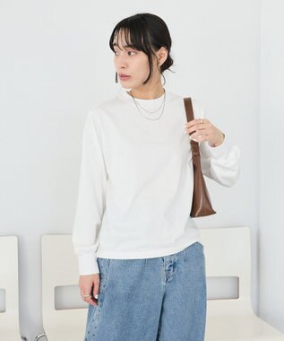 CRAFT STANDARD BOUTIQUE 選べるシルエット/クルーネックロンTee Off White