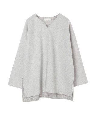 Green Parks 圧縮ポンチキーネックチュニック Gray Mixture