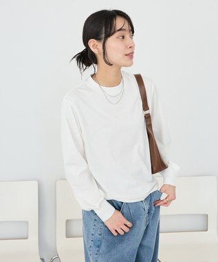 CRAFT STANDARD BOUTIQUE 選べるシルエット/クルーネックロンTee Off White