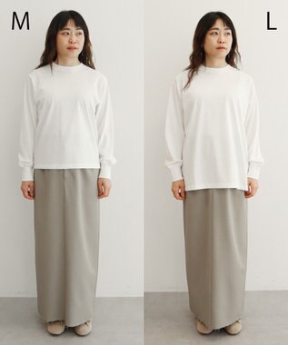 CRAFT STANDARD BOUTIQUE 選べるシルエット/クルーネックロンTee Off White