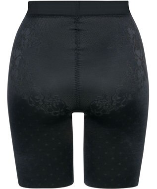 Wing ガードル　【ときはなつパンツ】　夏の汗ムレから解放　ラクにヒップアップ　ロング丈　ウイング／ワコール　KQ2713 ブラック