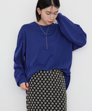 AMERICAN HOLIC 袖ボリュームカットプルオーバー Blue