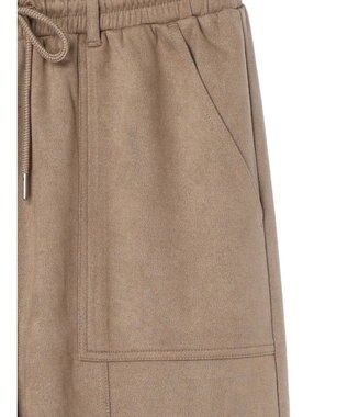 Green Parks ・ＳＵＧＡＲ　ＳＰＯＯＮ　スエードポンチカーゴパンツ Beige